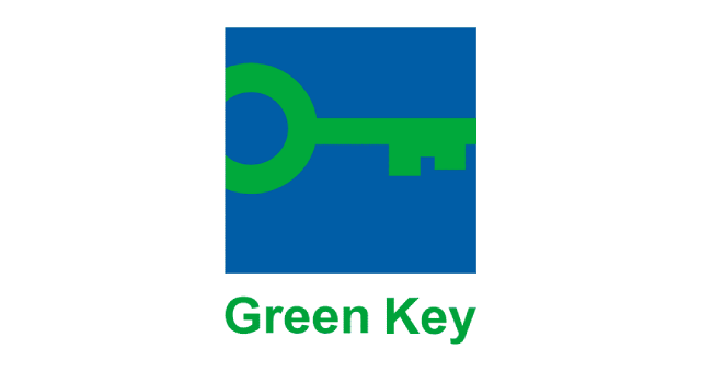 Green key logo